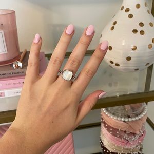 Pandora mother of pearl ring